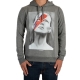 Sweat Little Eleven Paris Katos Kate Moss Mixte (Garçon / Fille) Gris
