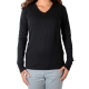 Tee Shirt Little Eleven Paris Basic V LS Mixte (Garçon / Fille) Noir