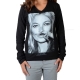 Tee Shirt Little Eleven paris KM LS Mixte (Garçon / Fille) Kate Moss Noir