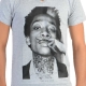 Tee Shirt Little Eleven Paris Wiz SS Mixte (Garçon / Fille) Wiz Khalifa Gris