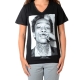 Tee Shirt Little Eleven Paris Wiz SS Mixte (Garçon / Fille) Wiz Khalifa Noir