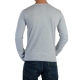 Tee Shirt Little Eleven paris Berty LS Mixte (Garçon / Fille) Robert Pattinson Gris