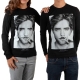 Tee Shirt Little Eleven paris Berty LS Mixte (Garçon / Fille) Robert Pattinson Noir