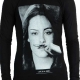 Tee Shirt Little Eleven paris Chris LS Mixte (Garçon / Fille) Kristen Stewart Noir