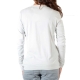 Tee Shirt Little Eleven paris Chris LS Mixte (Garçon / Fille) Kristen Stewart Blanc