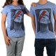 Tee Shirt Little Eleven Paris Katos SS Kate Moss Mixte (Garçon / Fille) Bleu Graza