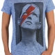 Tee Shirt Little Eleven Paris Katos SS Kate Moss Mixte (Garçon / Fille) Bleu Graza