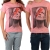Tee Shirt Little Eleven Paris Katos SS Kate Moss Mixte (Garçon / Fille) Rouge Georgia