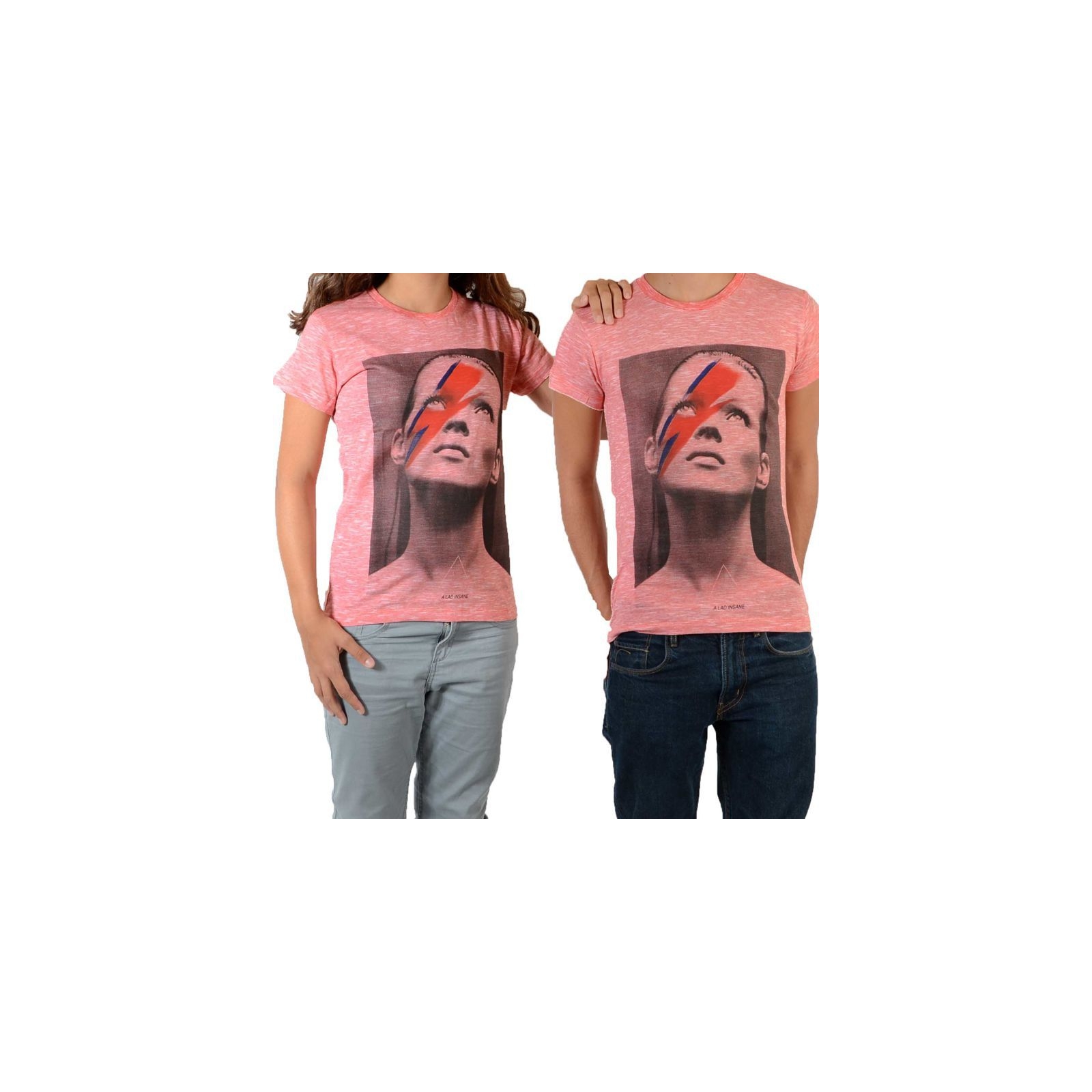 Tee Shirt Little Eleven Paris Katos SS Kate Moss Mixte (Garçon / Fille) Rouge Georgia