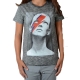 Tee Shirt Little Eleven Paris Katos SS Kate Moss Mixte (Garçon / Fille) Gris Cotton Vintage