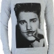 Tee Shirt Little Eleven Paris Bieber  LS Mixte (Garçon / Fille) Justin Bieber Gris