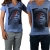 Tee Shirt Little Eleven Paris Wizka SS Wiz Khalifa Mixte (Garçon / Fille) Bleu Graza