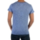 Tee Shirt Little Eleven Paris Wizka SS Wiz Khalifa Mixte (Garçon / Fille) Bleu Graza