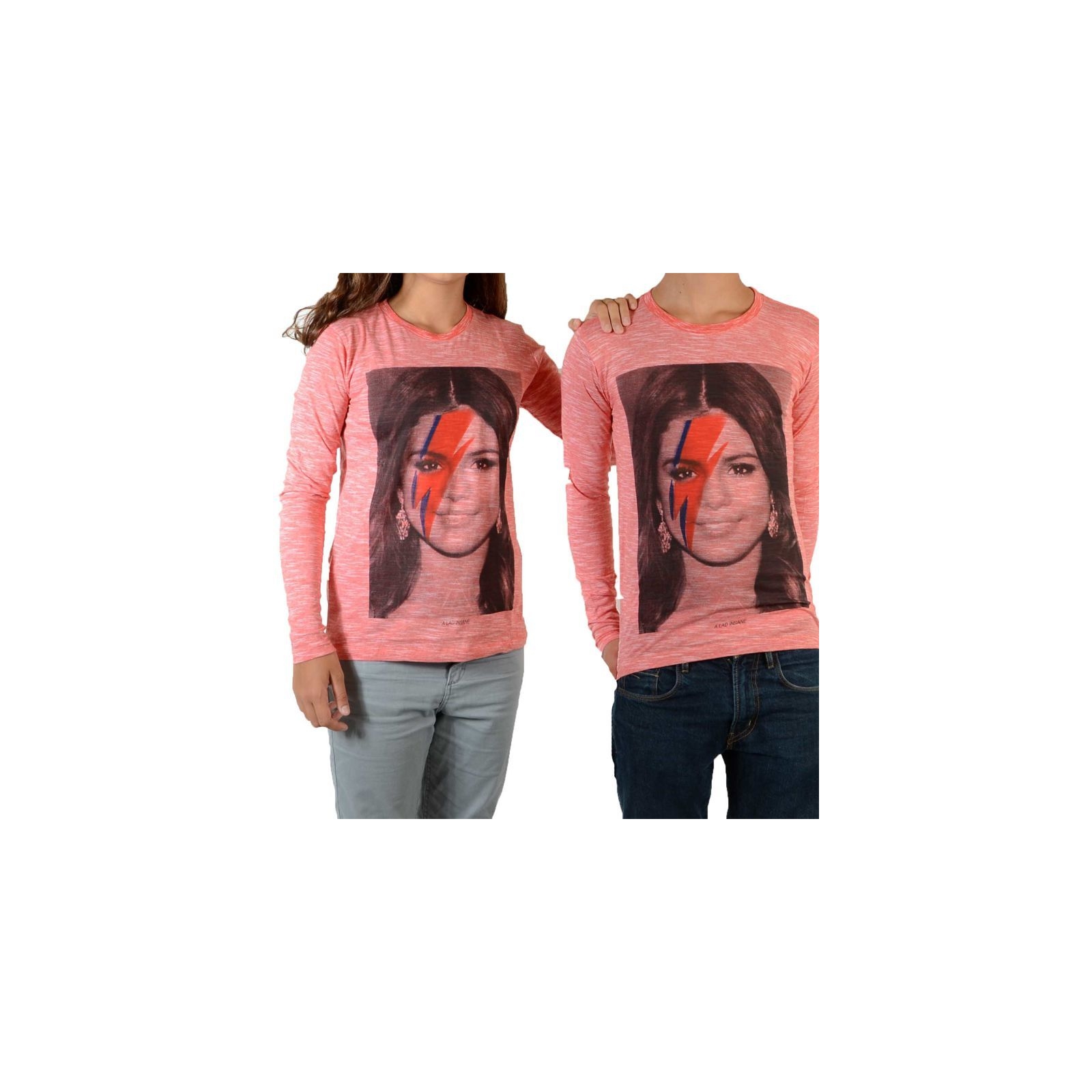 Tee Shirt Little Eleven Paris Selena LS Selena Gomez Mixte (Garçon / Fille) Rouge Georgia