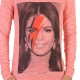 Tee Shirt Little Eleven Paris Selena LS Selena Gomez Mixte (Garçon / Fille) Rouge Georgia
