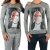 Tee Shirt Little Eleven Paris Selena LS Selena Gomez Mixte (Garçon / Fille) Gris Cotton Vintage