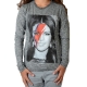 Tee Shirt Little Eleven Paris Selena LS Selena Gomez Mixte (Garçon / Fille) Gris Cotton Vintage