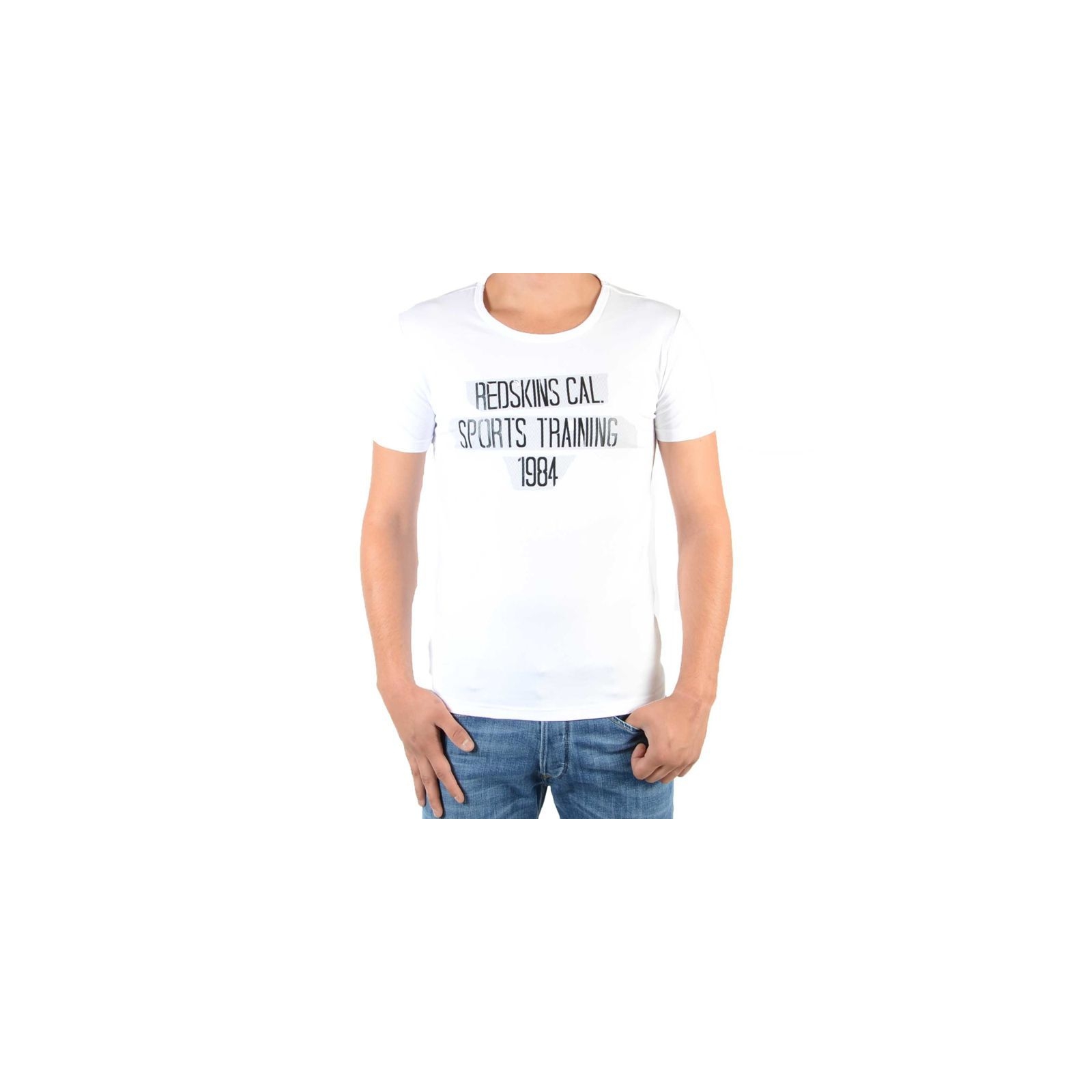 Tee Shirt Redskins Oak Carder Blanc