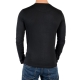Tee Shirt Little Eleven paris Kim LS Mixte (Garçon / Fille) Kim Kardashian Noir