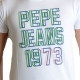 Tee Shirt Pepe Jeans Enfant Abi PB500386 Blanc 800