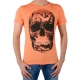 Tee Shirt Japan Rags Snake Orange 