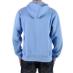 Sweat Capuche Us Marshall Bleu Ciel / Blanc