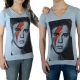 Tee Shirt Little Eleven Paris Bieber SS Mixte (garçon / fille) Justin Bieber Gris Chiné