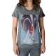 Tee Shirt Little Eleven Paris Jaffar SS Mixte (Garçon / Fille) Jaffar Gris Coton Vintage