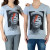 Tee Shirt Little Eleven Paris Wiz Bowie SS Mixte (garçon / fille) Wiz Khalifa Gris
