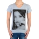 Tee Shirt Little Eleven Paris Eva SS Mixte (garçon / fille) Eva Longoria Gris