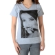Tee Shirt Little Eleven Paris Eva SS Mixte (garçon / fille) Eva Longoria Gris