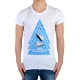 Tee Shirt Little Eleven Paris SF SS Mixte (garçon / fille) Blanc