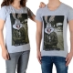 Tee Shirt Little Eleven Paris Rabbit SS Mixte (garçon / fille) Bugs Bunny Gris