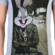 Tee Shirt Little Eleven Paris Rabbit SS Mixte (garçon / fille) Bugs Bunny Gris
