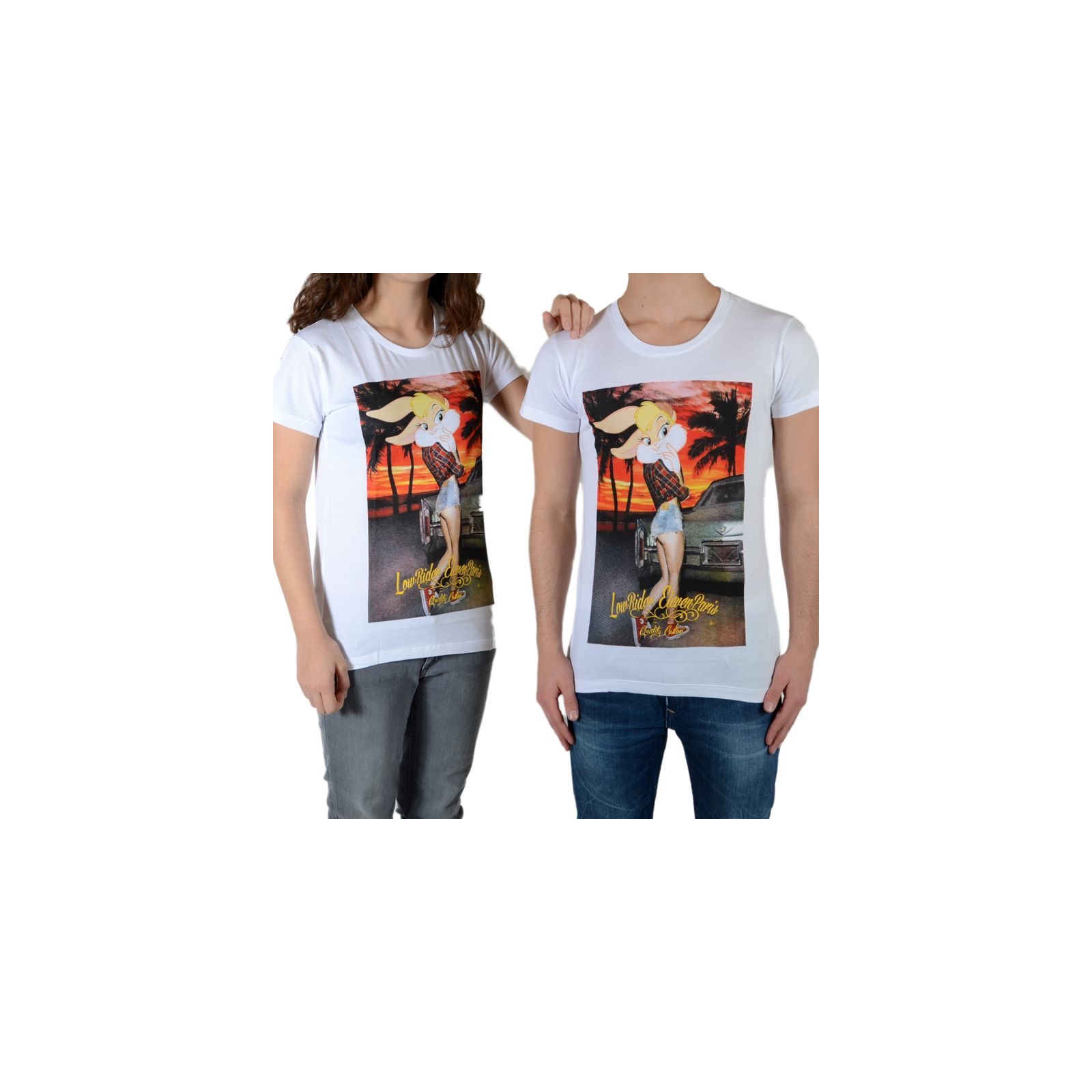 Tee Shirt Little Eleven Paris Wimp SS Mixte (garçon / fille)  Blanc
