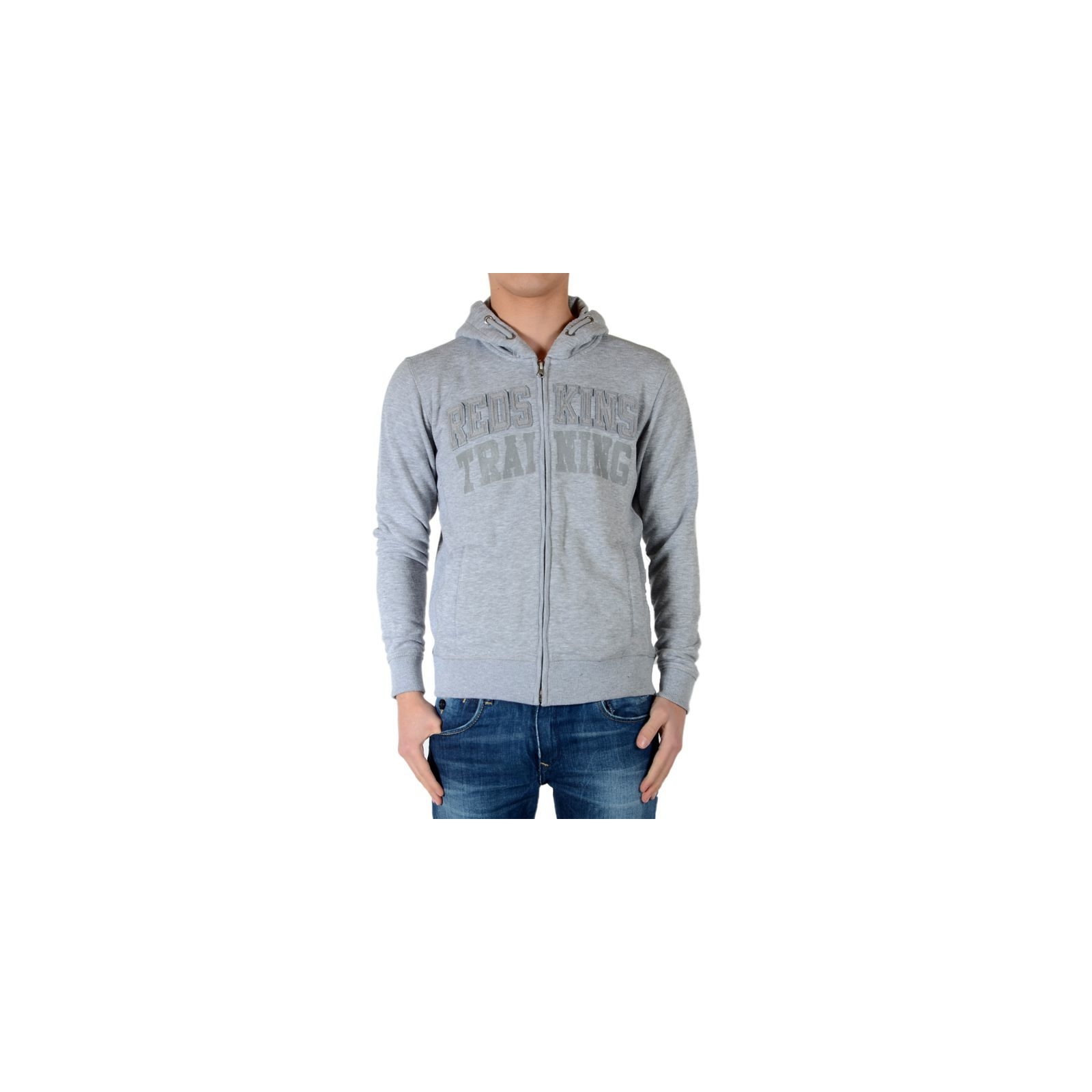 Sweat Redskins Junior Athlet Gris Chine