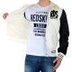 Blouson Redskins Junior Pulse Blanc / Noir