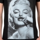 Tee Shirt Little Eleven Paris Marilyn SS Mixte (Garçon / Fille) Marilyn Monroe Noir