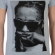 Tee Shirt Little Eleven Paris Lil SS Mixte (Garçon / Fille) Lil Wayne Gris