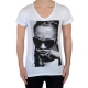 Tee Shirt Little Eleven Paris Lil SS Mixte (Garçon / Fille) Lil Wayne Blanc