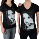 Tee Shirt Little Eleven Paris Eva SS Mixte (Garçon / Fille) Eva Longoria Noir