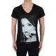 Tee Shirt Little Eleven Paris Eva SS Mixte (Garçon / Fille) Eva Longoria Noir