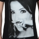 Tee Shirt Little Eleven Paris Eva SS Mixte (Garçon / Fille) Eva Longoria Noir