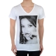 Tee Shirt Little Eleven Paris Eva SS Mixte (garçon / fille) Eva Longoria Blanc