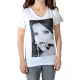 Tee Shirt Little Eleven Paris Eva SS Mixte (garçon / fille) Eva Longoria Blanc