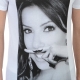 Tee Shirt Little Eleven Paris Eva SS Mixte (garçon / fille) Eva Longoria Blanc