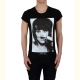 Tee Shirt Little Eleven Paris Perry SS Mixte (Garçon / Fille) Katy Perry Noir