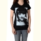 Tee Shirt Little Eleven Paris Perry SS Mixte (Garçon / Fille) Katy Perry Noir
