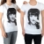 Tee Shirt Little Eleven Paris Perry SS Mixte (Garçon / Fille) Katy Perry Blanc