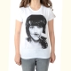 Tee Shirt Little Eleven Paris Perry SS Mixte (Garçon / Fille) Katy Perry Blanc